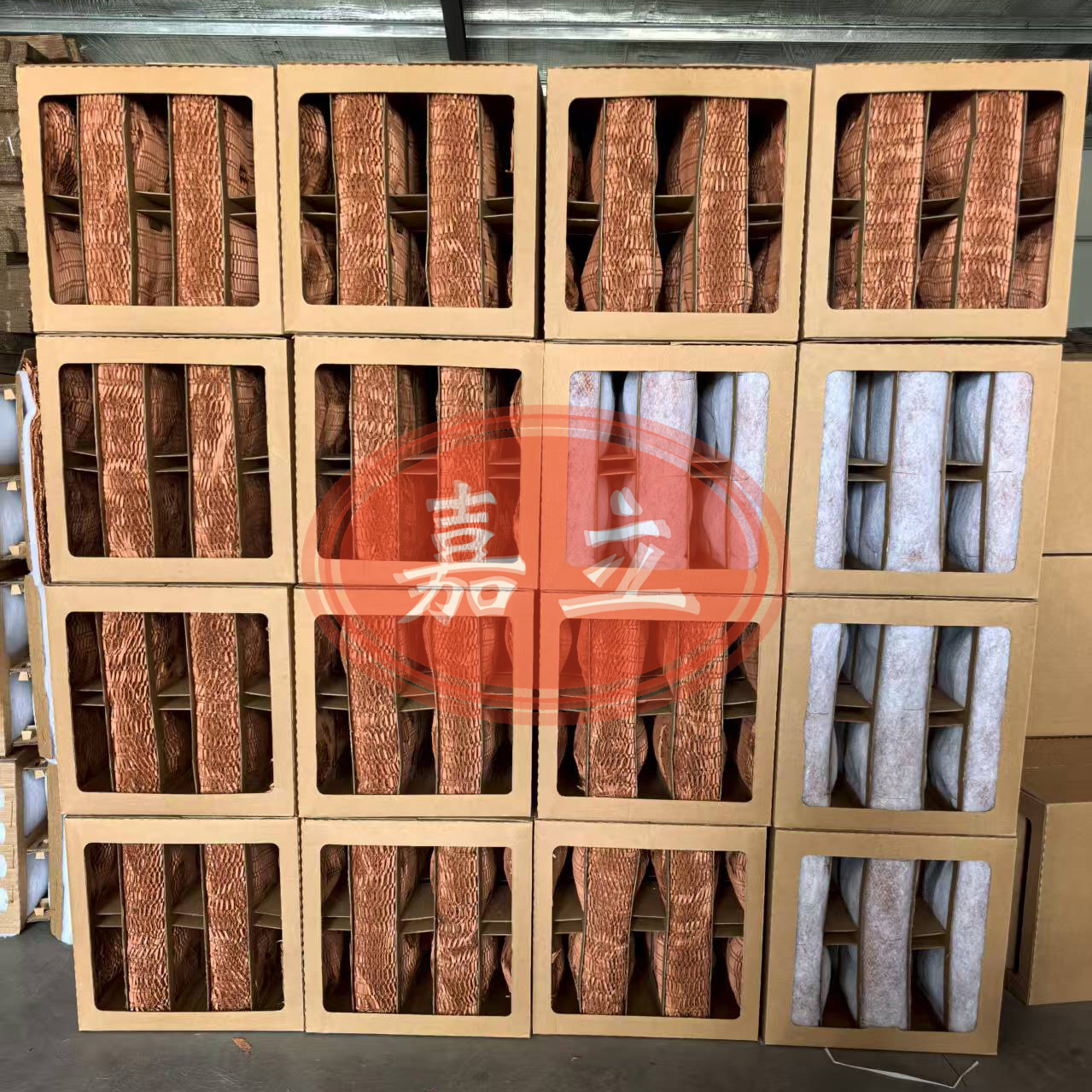 唐县纸盒式干湿过滤器