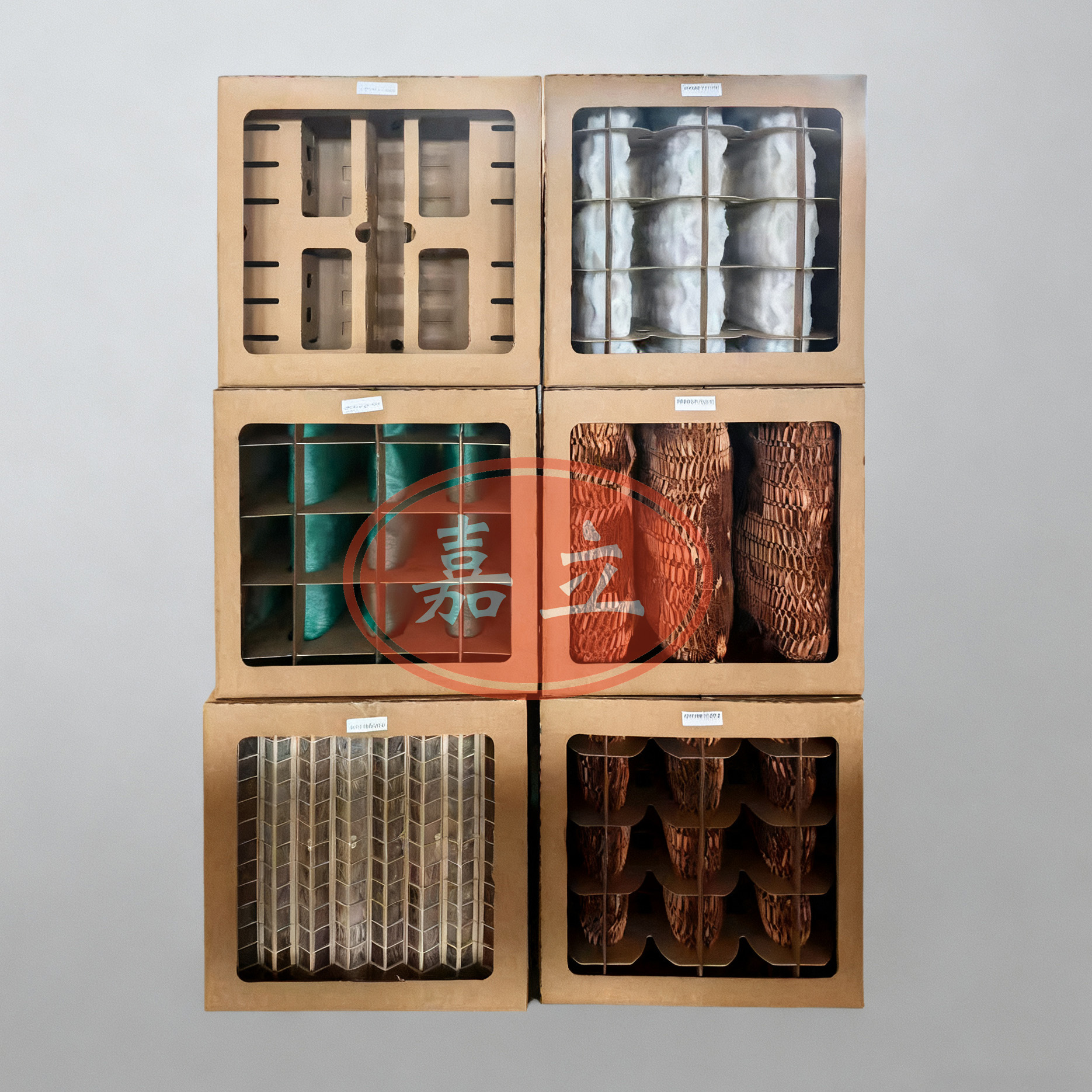 唐县纸盒式漆雾过滤纸箱